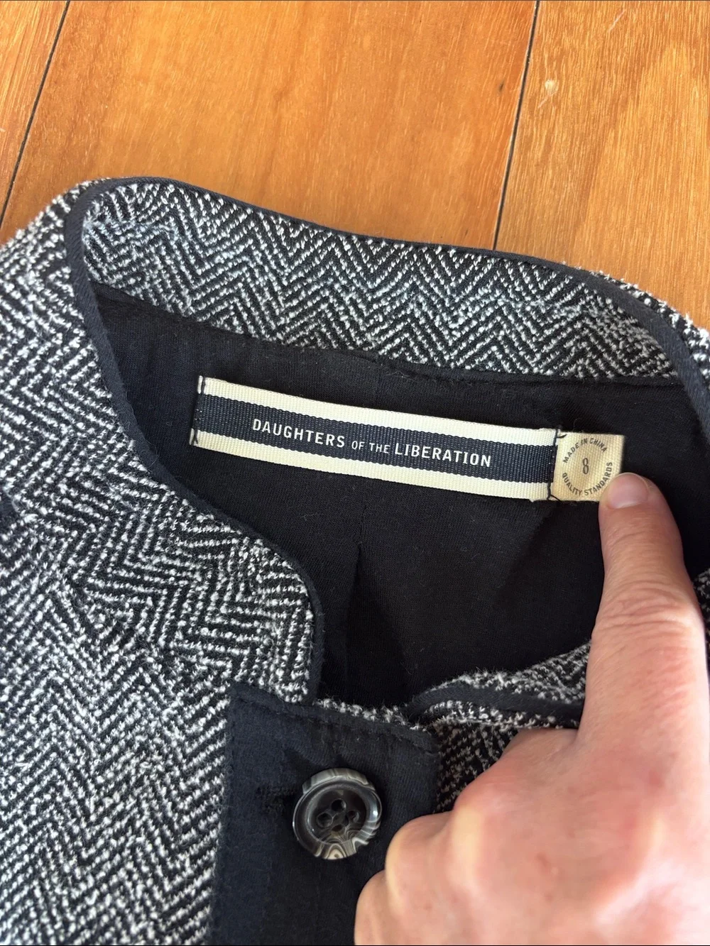Anthropologie military style jacket